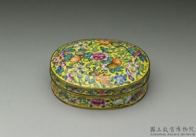 图片[2]-Copper-body painted enamel box, Qing dynasty, Qianlong reign (1736-1795)-China Archive